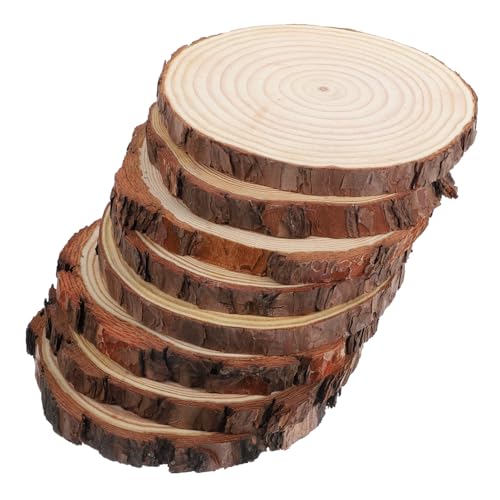 DOITOOL 8 Stück Holzschaufel -mal Unterbahnfahrt Unvollendet Hochzeitsdekor Bastelzubehör Kunsthandwerk Holzscheiben Für Diy Natürliche Runde Holzscheiben Untersetzer Holz Kiefernholz DOITOOL 8 Stück Holzschaufel -mal Unterbahnfahrt Unvollendet Hochzeitsdekor Bastelzubehör Kunsthandwerk Holzscheiben Für Diy Natürliche Runde Holzscheiben Untersetzer Holz Kiefernholz von DOITOOL