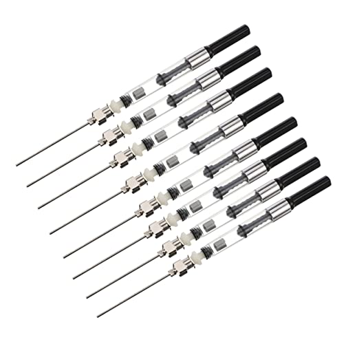 DOITOOL 8 Stück Konverter für Füllfederhalter Brunnenstift -Tintenfüller Matrose Nachfüllung werkzeug Tintenstifte zum Schreiben Füllfederhalter zum Schreiben Plastik Schwarz DOITOOL 8 Stück Konverter für Füllfederhalter Brunnenstift -Tintenfüller Matrose Nachfüllung werkzeug Tintenstifte zum Schreiben Füllfederhalter zum Schreiben Plastik Schwarz von DOITOOL