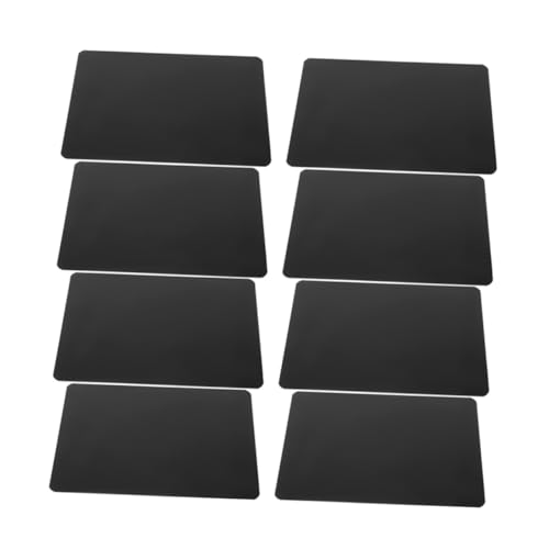 DOITOOL 8 Stück Lebensmitteletikett tags the ad Supermarkt Kennzeichnungen Werbeetiketten Preisschilder Werbeschilder Hängeanhänger für Körbe Preisanzeige Desktop-Schilder Abs Black von DOITOOL