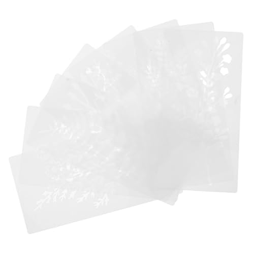 DOITOOL 8 Stück Malvorlage wiederverwendbare Schablonen Blüten Weinstabs Schablonen Blätter und Blütenvorlage DIY Crafts Plant Schablone Blumen Malschablonen ziehen Weiß DOITOOL 8 Stück Malvorlage wiederverwendbare Schablonen Blüten Weinstabs Schablonen Blätter und Blütenvorlage DIY Crafts Plant Schablone Blumen Malschablonen ziehen Weiß von DOITOOL