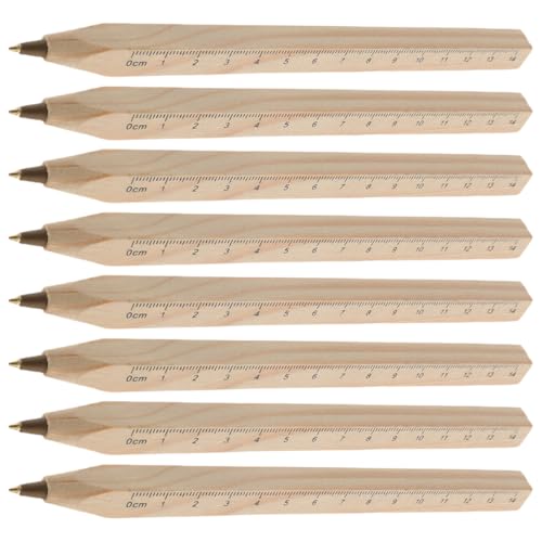 DOITOOL 8 Stück Massivholzschild Stift kreativer Kugelschreiber Holzarbeiten liefern Anerkennung der Mitarbeiter anwesend schwarzer Stift aus Holzhandwerk Stiftstift Beige DOITOOL 8 Stück Massivholzschild Stift kreativer Kugelschreiber Holzarbeiten liefern Anerkennung der Mitarbeiter anwesend schwarzer Stift aus Holzhandwerk Stiftstift Beige von DOITOOL