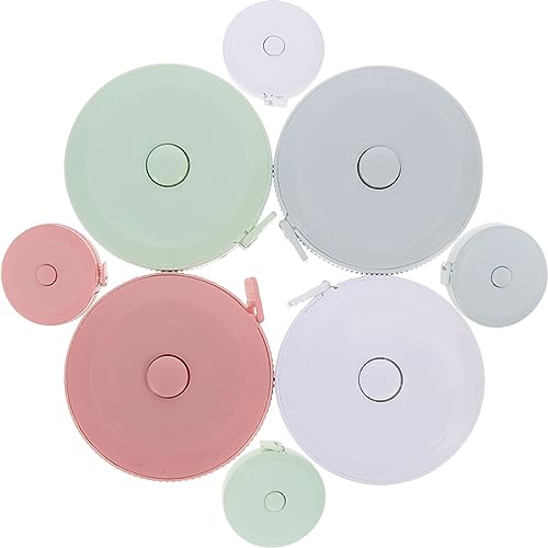 DOITOOL 8 Stück Mini Maßband Einziehbares Maßband für Körper und Messungen Flexibel und Tragbar für Zuhause Büro und Schule DOITOOL 8 Stück Mini Maßband Einziehbares Maßband für Körper und Messungen Flexibel und Tragbar für Zuhause Büro und Schule von DOITOOL