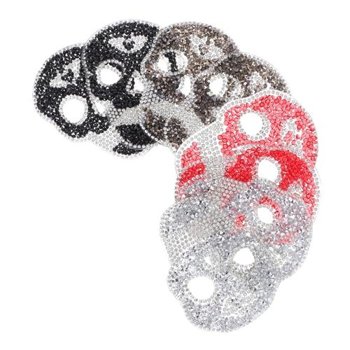 DOITOOL 8 Stück Rhinestone Aufnäher für Kleidung Taschen Hüte Einfach Anzubringen für Halloween und Diy Mode Dekorationen DOITOOL 8 Stück Rhinestone Aufnäher für Kleidung Taschen Hüte Einfach Anzubringen für Halloween und Diy Mode Dekorationen von DOITOOL