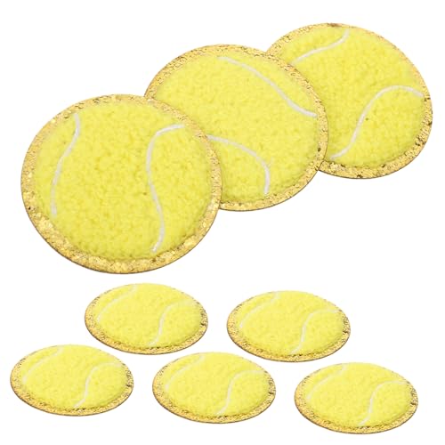 DOITOOL 8 Stück Sportball Patch Basketballdekorationen Bestickt Stoff Patch Buchstabenflecken Kleidung Gestickte Anwendung Sortiert Party Fußball Sportgestickte Aufnäher Baumwolle Gelb DOITOOL 8 Stück Sportball Patch Basketballdekorationen Bestickt Stoff Patch Buchstabenflecken Kleidung Gestickte Anwendung Sortiert Party Fußball Sportgestickte Aufnäher Baumwolle Gelb von DOITOOL