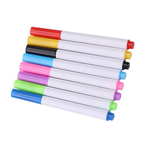 DOITOOL 8 Stück Teiliges Abwischbare Whiteboard Marker für Wasserbasierte Farben Rot Grün Blau Schwarz Gelb Hellblau für Einsatz im Klassenzimmer und Kreative Projekte DOITOOL 8 Stück Teiliges Abwischbare Whiteboard Marker für Wasserbasierte Farben Rot Grün Blau Schwarz Gelb Hellblau für Einsatz im Klassenzimmer und Kreative Projekte von DOITOOL