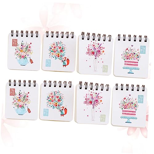 DOITOOL 8 Stück Teiliges Cartoon Notizbuch Tragbare Notizblöcke Praktische Memo Pads für Büro und Schule Zufälliger Stil für Notizen und Erinnerungen DOITOOL 8 Stück Teiliges Cartoon Notizbuch Tragbare Notizblöcke Praktische Memo Pads für Büro und Schule Zufälliger Stil für Notizen und Erinnerungen von DOITOOL