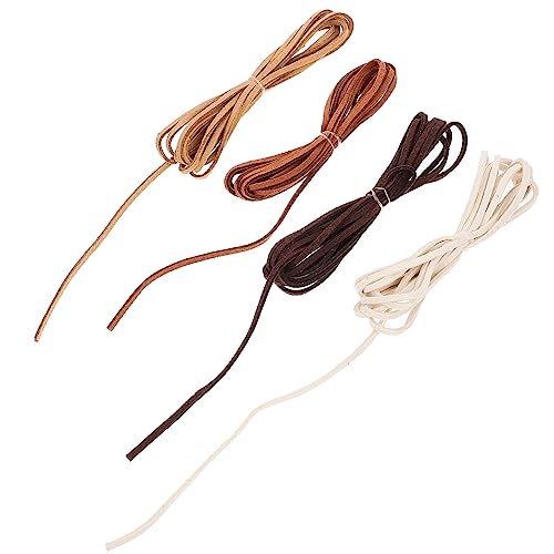 DOITOOL 8 Stück Teiliges Geflochtenen Schnüren für DIY Armbänder und Flache Lederbänder für Schmuckherstellung und Bastelprojekte DOITOOL 8 Stück Teiliges Geflochtenen Schnüren für DIY Armbänder und Flache Lederbänder für Schmuckherstellung und Bastelprojekte von DOITOOL