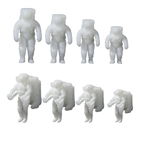 DOITOOL 8 Stück Teiliges Kristall Epoxid Diy Astronauten Ornamente Mini Mikrolandschaft Zubehör Weißer Zufälliger Stil für Kreative Bastelprojekte DOITOOL 8 Stück Teiliges Kristall Epoxid Diy Astronauten Ornamente Mini Mikrolandschaft Zubehör Weißer Zufälliger Stil für Kreative Bastelprojekte von DOITOOL