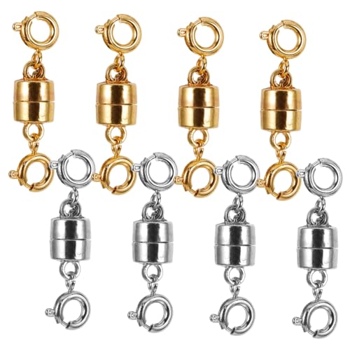 DOITOOL 8 Stück Teiliges Magnetische Schmuckverschlüsse Doppelte Magnetverschluss Clips für Armbänder Langlebige für Diy Schmuckherstellung Einfaches Ablegen DOITOOL 8 Stück Teiliges Magnetische Schmuckverschlüsse Doppelte Magnetverschluss Clips für Armbänder Langlebige für Diy Schmuckherstellung Einfaches Ablegen von DOITOOL