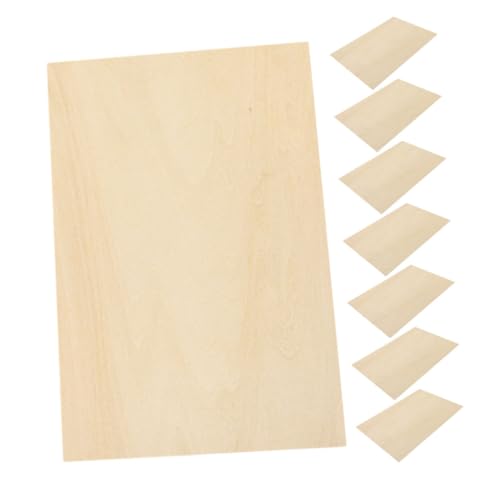 DOITOOL 8 Stück Teiliges Rechteckige Balsaholzplatten Dünn Natürliches Holz für Diy Kunsthandwerk Schnittfest Formstabil für Malerei Gravur Schnitzen und Heimdekor DOITOOL 8 Stück Teiliges Rechteckige Balsaholzplatten Dünn Natürliches Holz für Diy Kunsthandwerk Schnittfest Formstabil für Malerei Gravur Schnitzen und Heimdekor von DOITOOL