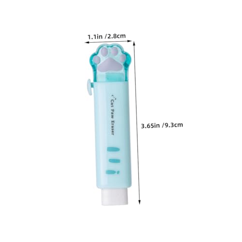 DOITOOL 8 Stück Teiliges Retractable Radiergummis in Katzenpfoten form Süße Schiebbare Radiergummis für Schüler und Büro Farblich Sortiert Weiß Blau Orange für Schule Zeichnen und Tests DOITOOL 8 Stück Teiliges Retractable Radiergummis in Katzenpfoten form Süße Schiebbare Radiergummis für Schüler und Büro Farblich Sortiert Weiß Blau Orange für Schule Zeichnen und Tests von DOITOOL