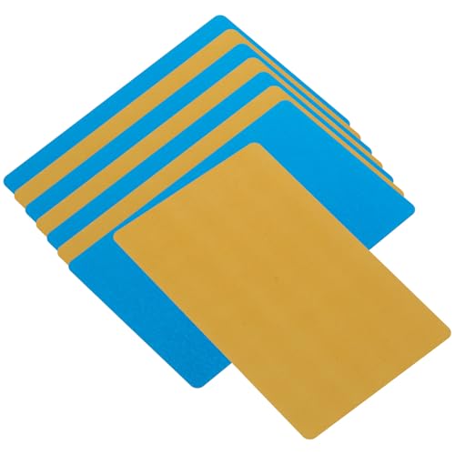 DOITOOL 8 Stück Visitenkartenbrett aus Metall Aluminium schmucklos Kartenrohlinge einfache Karten registerkarten beschriftungsschilder leere Metall-Visitenkarte leere visitenkarte DOITOOL 8 Stück Visitenkartenbrett aus Metall Aluminium schmucklos Kartenrohlinge einfache Karten registerkarten beschriftungsschilder leere Metall-Visitenkarte leere visitenkarte von DOITOOL