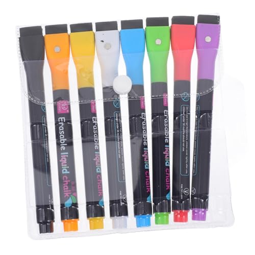 DOITOOL 8 Stück Whiteboard-Stift magnetische trocken abwischbare Marker Flüssige Kreidemarkierungen trocken abwischbare Marker magnetisch abwaschbare, trocken abwischbare Marker pp DOITOOL 8 Stück Whiteboard-Stift magnetische trocken abwischbare Marker Flüssige Kreidemarkierungen trocken abwischbare Marker magnetisch abwaschbare, trocken abwischbare Marker pp von DOITOOL