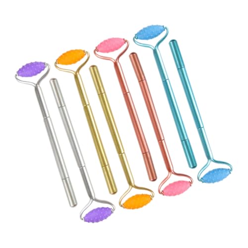 DOITOOL 8 Stück Zeichenstifte schwarze Kugelschreiber Party Schulstifte Stifte schwarze Tinte Bußgeld süße Stifte für Mädchen Stifte für Notizen Gel -Stift Plastik von DOITOOL