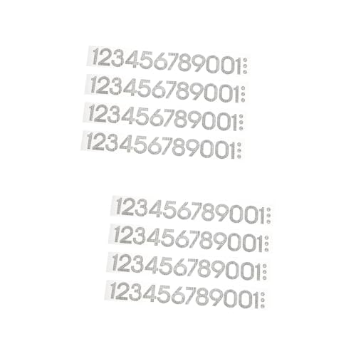 DOITOOL 80 Stck. Teiliges Strass Zahlen Patches zum Aufbügeln Glitzernde Applikationen für Textilien DIY Kleidung Dekoration und Reparatur Hautfreundlich Langlebig Vielseitig für Shirts DOITOOL 80 Stck. Teiliges Strass Zahlen Patches zum Aufbügeln Glitzernde Applikationen für Textilien DIY Kleidung Dekoration und Reparatur Hautfreundlich Langlebig Vielseitig für Shirts von DOITOOL