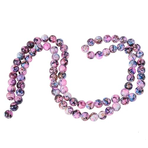 DOITOOL 80 Stück Farben Glasperlen Dekorative Schmuckperlen für Diy Armbänder und Bastelmaterialien für Schmuckherstellung Leicht und Tragbar für Handarbeiten DOITOOL 80 Stück Farben Glasperlen Dekorative Schmuckperlen für Diy Armbänder und Bastelmaterialien für Schmuckherstellung Leicht und Tragbar für Handarbeiten von DOITOOL
