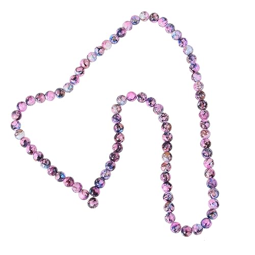 DOITOOL 80 Stück Glasperlen Farben Rissperlen für Diy Schmuckherstellung Armbänder und Zubehör Vielseitige Bastelperlen mit Bunten Mustern für Projekte DOITOOL 80 Stück Glasperlen Farben Rissperlen für Diy Schmuckherstellung Armbänder und Zubehör Vielseitige Bastelperlen mit Bunten Mustern für Projekte von DOITOOL