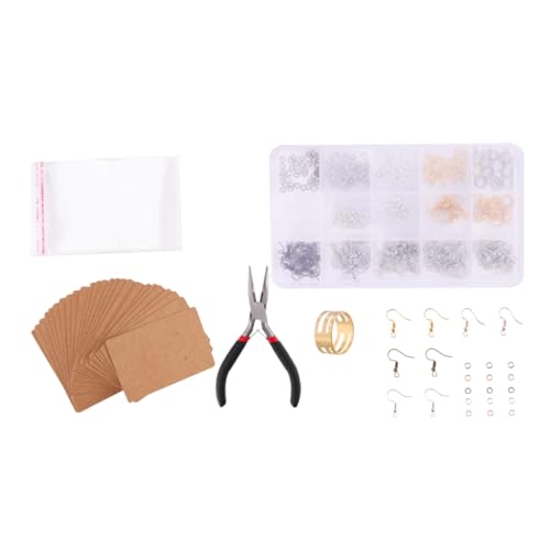 DOITOOL 800 Stück Diy Ohrringe Zubehör Set Teile Bastelmaterialien für Handmade Schmuckherstellung Ohrhaken Karton und Farbigen Accessoires für Zuhause DOITOOL 800 Stück Diy Ohrringe Zubehör Set Teile Bastelmaterialien für Handmade Schmuckherstellung Ohrhaken Karton und Farbigen Accessoires für Zuhause von DOITOOL