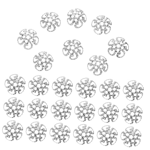 DOITOOL 800 Stück Metall Perlenkappen mit Schneeflocken design Robuste Blumige Endkappen für Schmuckherstellung Geeignet für Armbänder und Ohrringe DIY Bastelzubehör DOITOOL 800 Stück Metall Perlenkappen mit Schneeflocken design Robuste Blumige Endkappen für Schmuckherstellung Geeignet für Armbänder und Ohrringe DIY Bastelzubehör von DOITOOL