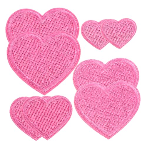 DOITOOL 8Stücke Herz Patches Selbstklebende Dekorative Aufnäher für Kleidung Austauschbare Flicken Verschiedenen zum Ausbessern und Verzieren von Hosen Rucksäcken DOITOOL 8Stücke Herz Patches Selbstklebende Dekorative Aufnäher für Kleidung Austauschbare Flicken Verschiedenen zum Ausbessern und Verzieren von Hosen Rucksäcken von DOITOOL