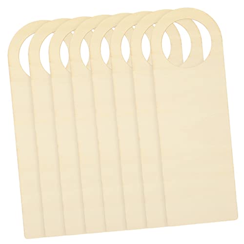 DOITOOL 8Stücke Unlackierte Holzaufhänger für DIY Türschilder Leere Holzplatten zum Gestalten und Dekorieren für Türen Zuhause Büro und DOITOOL 8Stücke Unlackierte Holzaufhänger für DIY Türschilder Leere Holzplatten zum Gestalten und Dekorieren für Türen Zuhause Büro und von DOITOOL