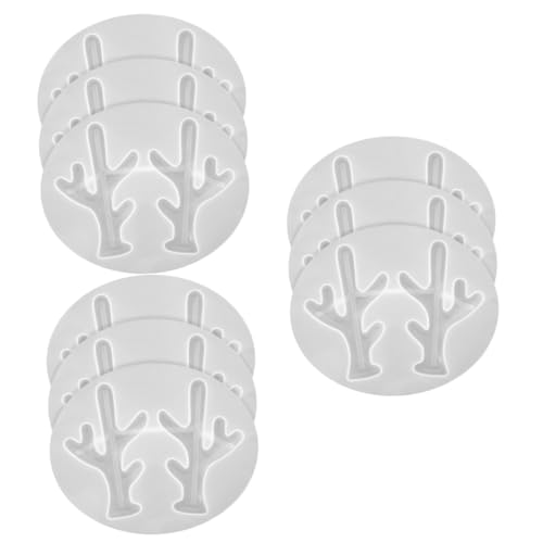 DOITOOL 9 Stck. Teiliges DIY Silikon Hirschgeweih Gießformen Flexible Formen für Schmuck Haarreif und Haarnadel Dekoration Sichere Langlebige Materialien für Individuelle Bastelprojekte von DOITOOL