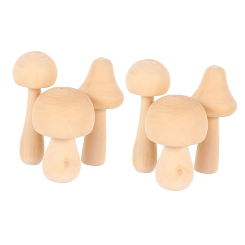DOITOOL 9 Stk. Unvollendete Holzpilz Deko Teiliges DIY Bastelset für Glatte Oberfläche Bemalbar Natürliche Holzfiguren für Kreative Malprojekte und Gestaltung DOITOOL 9 Stk. Unvollendete Holzpilz Deko Teiliges DIY Bastelset für Glatte Oberfläche Bemalbar Natürliche Holzfiguren für Kreative Malprojekte und Gestaltung von DOITOOL