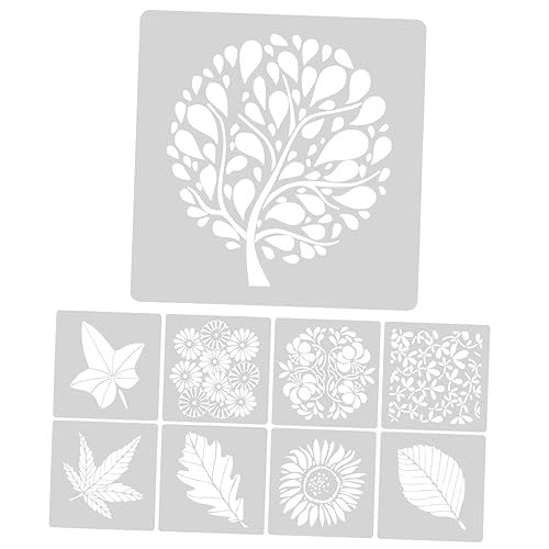 DOITOOL 9 Stück Blumenmalerei Wanddekoration Blumen- Schablonen Zum Bemalen Von Wänden Blumenmuster-schablone Musterschablonen Schablone Floral Wandschablonen Blumenschablonen Das Haustier DOITOOL 9 Stück Blumenmalerei Wanddekoration Blumen- Schablonen Zum Bemalen Von Wänden Blumenmuster-schablone Musterschablonen Schablone Floral Wandschablonen Blumenschablonen Das Haustier von DOITOOL