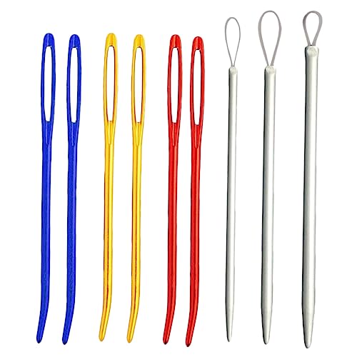 DOITOOL 9 Stück Gobelinnadel-set Weberei Nadeln Herstellung Nähen Weben Garn Wandteppich Aus Wolle Stickerei Groß Basteln Auge Austauschbar Stricker Tipp Aluminiumlegierung DOITOOL 9 Stück Gobelinnadel-set Weberei Nadeln Herstellung Nähen Weben Garn Wandteppich Aus Wolle Stickerei Groß Basteln Auge Austauschbar Stricker Tipp Aluminiumlegierung von DOITOOL