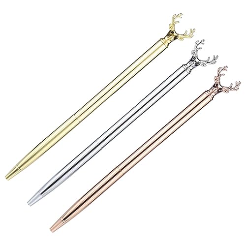 DOITOOL 9 Teiliges Kugelschreiber Metallische Kugelschreiber mit Design Kreative Schulstifte Tragbare Schreibgeräte für Büro Schule und Alltag Geschenkidee für Schüler von DOITOOL