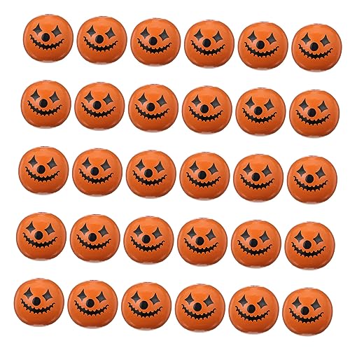 DOITOOL 90 Stk. Teiliges Halloween Holzperlen Orange Runde Lose Perlen aus Langlebigem Holz für DIY Basteln Glatte Oberfläche Auffädeln für Halloween Dekoration und Schmuckgestaltung DOITOOL 90 Stk. Teiliges Halloween Holzperlen Orange Runde Lose Perlen aus Langlebigem Holz für DIY Basteln Glatte Oberfläche Auffädeln für Halloween Dekoration und Schmuckgestaltung von DOITOOL