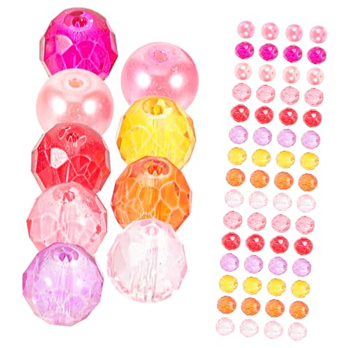 DOITOOL 90 Stück Glasperlen für Diy Schmuckherstellung Bunte Spacer Beads für Armbänder Kreative Bastelperlen für Schmuckdesign und Bastelprojekte DOITOOL 90 Stück Glasperlen für Diy Schmuckherstellung Bunte Spacer Beads für Armbänder Kreative Bastelperlen für Schmuckdesign und Bastelprojekte von DOITOOL