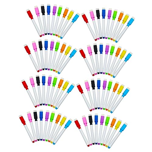 DOITOOL 90Stücke Löschbare Whiteboard Marker Verschiedenen Trockene Radiermarker Für Schul Und Bürobedarf Und Langlebig von DOITOOL