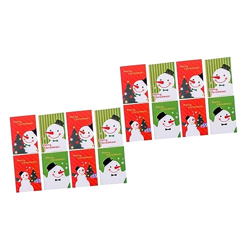 DOITOOL 96 Stck. Teiliges Weihnachts Notizblock mit Niedlichem Schneemann Kleines Handliches Pocket Organizer Notepad Farbiges Papier für Schule und Kreative Schreibideen DOITOOL 96 Stck. Teiliges Weihnachts Notizblock mit Niedlichem Schneemann Kleines Handliches Pocket Organizer Notepad Farbiges Papier für Schule und Kreative Schreibideen von DOITOOL