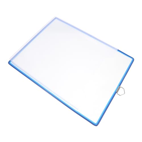 DOITOOL A4 Aktenbox ablagekörbe kühlkorb einkaufskorb dokumentenmappe büromaterial büroorganizer verdickte Aktentasche Unterlagen Hängeregistraturhalter Hängeregistertasche Plastik Blue von DOITOOL