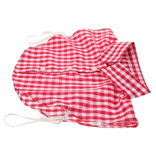 DOITOOL Abnehmbarer Damen Kragen Kariert Vintage Stil Leichter Baumwoll fake Collar Modisches Halbhemd Zubehör für Vielseitige Outfits Elegant und Bequem Tragbar von DOITOOL