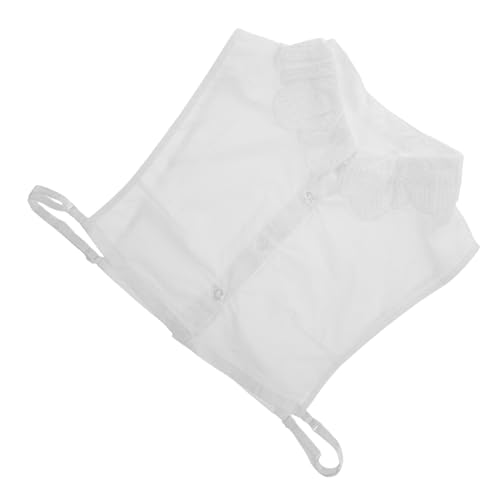 DOITOOL Abnehmbarer Fake Kragen Damen Baumwolle Weiß Eleganter Kurzer Hemdkragen Modisches Accessoire Für Pullover Blazer Und Kleider Komfortabler Einsatz Für Verschiedene Anlässe von DOITOOL