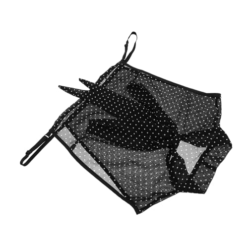 DOITOOL Abnehmbarer Spitzenkragen Schwarzer Dickey Kragen Falscher Hemdkragen Eleganter Blusenkragen Einsatz für Damen und Mädchen Vielseitiger Modischer Halbschirt Kragen für Einfache von DOITOOL