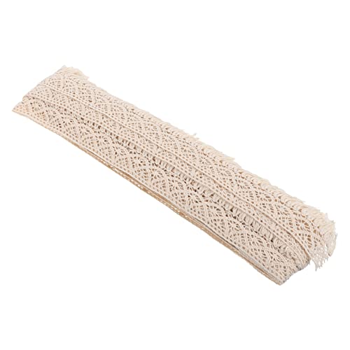 DOITOOL Accessoires Mit Quastenspitze Stickerei Blumen- Dehnbare Spitze Grenze Schnürsenkel Blumendekoration Besticktes Spitzenband Spitzendekoration Kleidung Gesäumt Baumwollfaden Beige DOITOOL Accessoires Mit Quastenspitze Stickerei Blumen- Dehnbare Spitze Grenze Schnürsenkel Blumendekoration Besticktes Spitzenband Spitzendekoration Kleidung Gesäumt Baumwollfaden Beige von DOITOOL