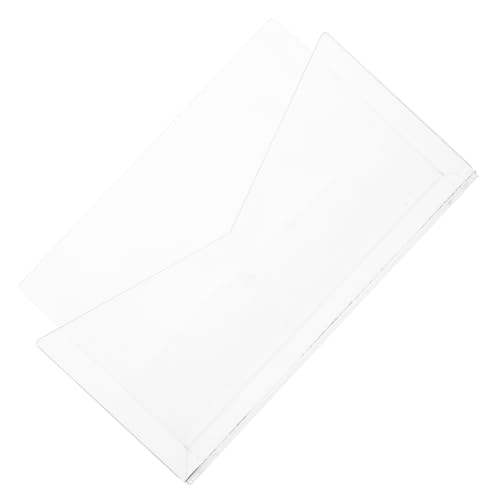 DOITOOL Acryl Briefablage Organizer für Schreibtisch Transparenter Posthalter mit Einzigartigem Design für Zuhause Büro und Einzelhandel Effektive Aufbewahrungslösung für Briefe und von DOITOOL