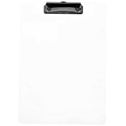 DOITOOL Acryl Klemmbrett Transparent Leichter Dokumenten Organizer für Büro und Schule von Unterlagen und Schreibunterlage Einfache Handhabung Glatte Kanten und Runde Ecken DOITOOL Acryl Klemmbrett Transparent Leichter Dokumenten Organizer für Büro und Schule von Unterlagen und Schreibunterlage Einfache Handhabung Glatte Kanten und Runde Ecken von DOITOOL