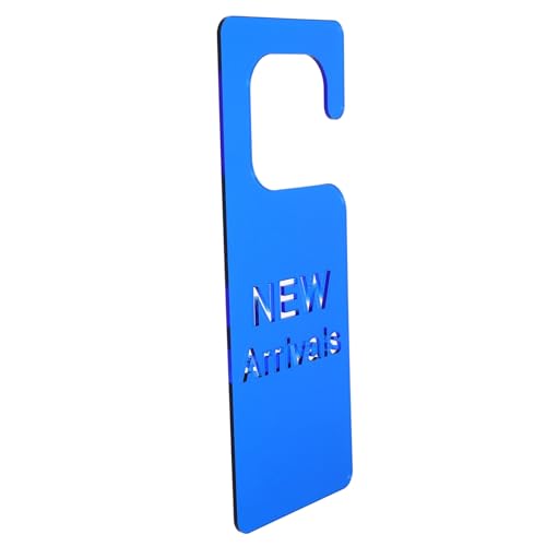 DOITOOL Acryl-Schild für den Einzelhandel acrylanhänger Acryl Anhänger Neue Ankunft Werbeschild Blaue Werbekarte ästhetisch selbst hängende Karte Hängeetikett für Bekleidungsgeschäft Blue DOITOOL Acryl-Schild für den Einzelhandel acrylanhänger Acryl Anhänger Neue Ankunft Werbeschild Blaue Werbekarte ästhetisch selbst hängende Karte Hängeetikett für Bekleidungsgeschäft Blue von DOITOOL