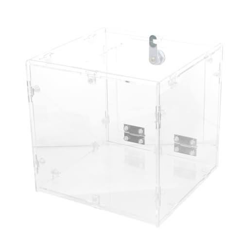 DOITOOL Acryl Spendenbox Abstimmungsbox mit Schloss für Vorschläge Spenden und Verlosungen Stabil und Leicht für Hochzeiten und Events DOITOOL Acryl Spendenbox Abstimmungsbox mit Schloss für Vorschläge Spenden und Verlosungen Stabil und Leicht für Hochzeiten und Events von DOITOOL