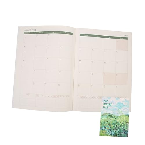 DOITOOL Agenda-Buch Liste machen Schule Wochenplaner Studienplaner finden Planer zu tun Notizblock für Arbeit Täglicher Notizblock Täglicher Aufgabennotizblock Terminplanblock Papier von DOITOOL