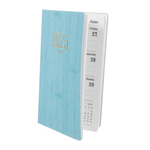 DOITOOL Agenda-buch Tagesplaner Notizblock Tagesplaner 2025 Täglich Notizbuch 2025 Tragbares Notizbuch Wochenplaner Multifunktionaler Akademischer Planer Haushaltsplaner Organizer Papier von DOITOOL