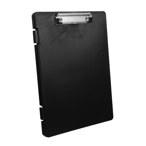 DOITOOL Aufbewahrungsbox Für Testpapier Praktische Zwischenablage Klemmbretter A4 Dateihalter Arztzubehör Klemmbrett Mit Speicher Büro-klemmbrett Speicher-zwischenablage Tafel Pp Schwarz DOITOOL Aufbewahrungsbox Für Testpapier Praktische Zwischenablage Klemmbretter A4 Dateihalter Arztzubehör Klemmbrett Mit Speicher Büro-klemmbrett Speicher-zwischenablage Tafel Pp Schwarz von DOITOOL