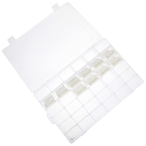 DOITOOL Aufbewahrungsbox für Stickgarn mit Fächern Garnspulen und Aufklebern Praktischer Organizer für Nähzubehör und Stickarbeiten DOITOOL Aufbewahrungsbox für Stickgarn mit Fächern Garnspulen und Aufklebern Praktischer Organizer für Nähzubehör und Stickarbeiten von DOITOOL