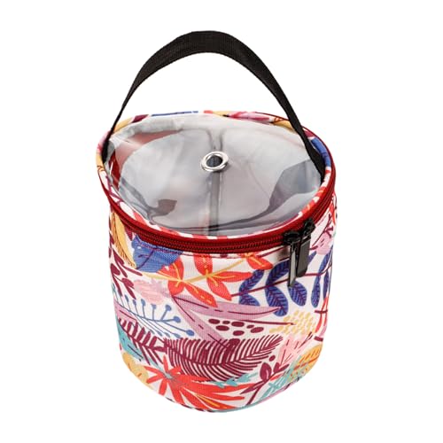 DOITOOL Aufbewahrungstasche Aus Wolle Lagerung Strickgarn Tasche Organisation Klein Nähen Gehäkelter Taschenorganisator Basteltasche Einkaufstasche Stricken Groß Stricktasche Oxford-stoff von DOITOOL