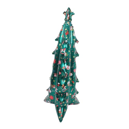 DOITOOL Aufblasbarer Weihnachtsbaum Luftballon Selbststehend Folienballon Lebendige Weihnachtsbaum-deko Innenbereich Festliche Partydekoration Weihnachtsfeier Bühnenbild DOITOOL Aufblasbarer Weihnachtsbaum Luftballon Selbststehend Folienballon Lebendige Weihnachtsbaum-deko Innenbereich Festliche Partydekoration Weihnachtsfeier Bühnenbild von DOITOOL