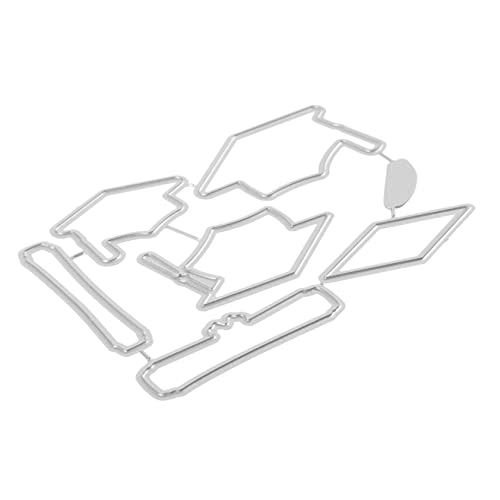 DOITOOL Bachelor -Hutmesserform handwerk schneiden sterben Stanzform zum Thema „Abschluss“. Stanzform zum Selbermachen Abschluss-Metallstanzform Rostfreier Stahl Silver DOITOOL Bachelor -Hutmesserform handwerk schneiden sterben Stanzform zum Thema „Abschluss“. Stanzform zum Selbermachen Abschluss-Metallstanzform Rostfreier Stahl Silver von DOITOOL